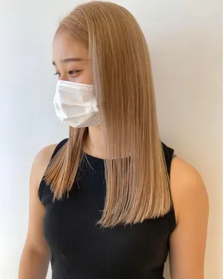 ロング カラー nono/パーマ /顔まわりカット🐈のヘアスタイル