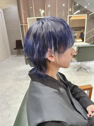 ショート カラー ヘアアレンジ メンズ 𝐑𝐈𝐍𝐊𝐀 🐷🖤のヘアスタイル