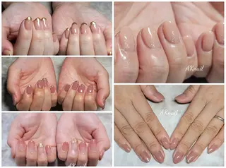 ネイル ネイル&巻き爪サロン 　AKnailのネイルデザイン