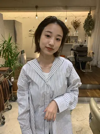 ショート カラー 【takk】 ナカヤママサヨシのヘアスタイル