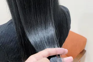 ロング カラー valeur所属・加藤 圭佑のヘアスタイル