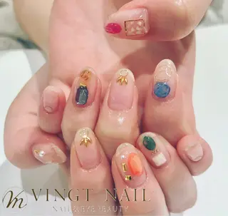 ネイル 山藤 萌永のネイルデザイン