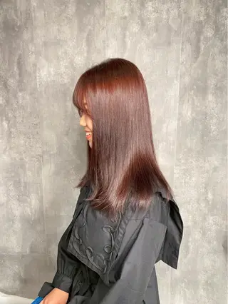 ロング カラー 🩷透明感/韓国 へア🩷HARUKAのヘアスタイル