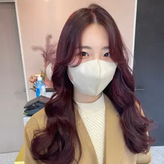 ロング SIGMA所属・みね ゆうはのヘアスタイル