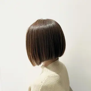 ショート ショート、ボブ/ 川鍋薫のヘアスタイル