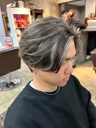 カラー メンズ 猪原 海斗メンズパーマのヘアスタイル