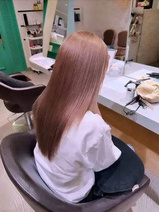 ロング カラー ︎💓愛され🫧セル ｢col大通り」🍀のヘアスタイル
