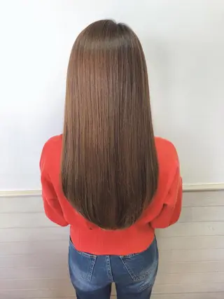 ロング 髪質改善くすみカラー 🍀/石川大輔のヘアスタイル