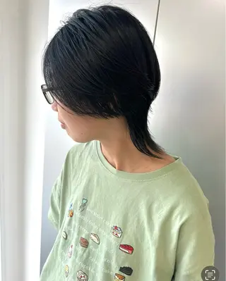 ショート 篠崎 佑季のヘアスタイル