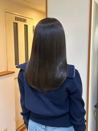 カラー UNBIRTHDAY ゆづみのヘアスタイル