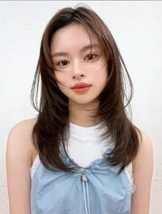 ロング カラー 【F.O.F】大野航 似合わせカットカラーのヘアスタイル