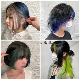 カラー 堀 直人のヘアスタイル
