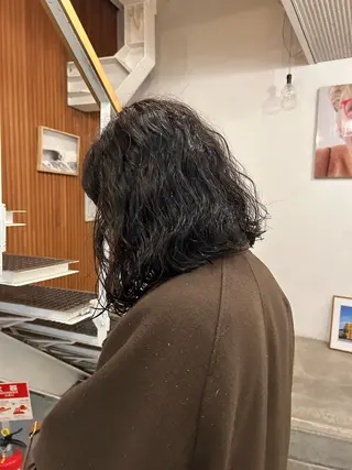 ミディアム 🌞アオキ サキ🕊のヘアスタイル