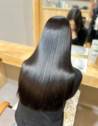 ロング カラー 神戸ボブ✂️ ioe三宮/田 伸佳のヘアスタイル
