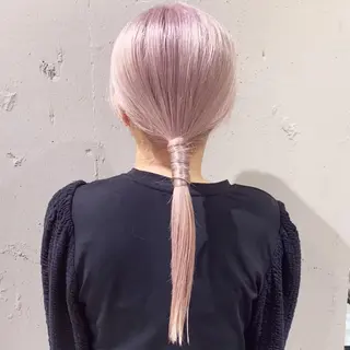 セミロング カラー ヘアアレンジ 全国No.1歴あり HINATA🥇のヘアスタイル