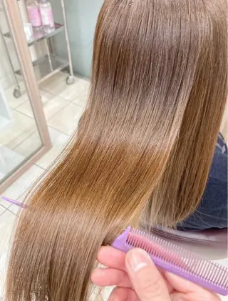 ロング 田村 真菜のヘアスタイル