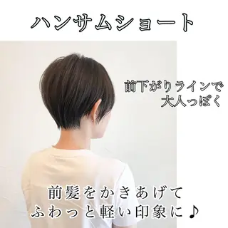 ショート カラー WILLOW 京橋のヘアスタイル