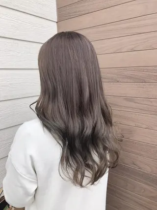 ロング カラー PACE所属・ayumi ／透明感カラーのヘアスタイル