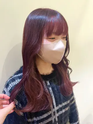 ロング カラー 暖色カラー/似合わせ カット/名古屋/辻のヘアスタイル