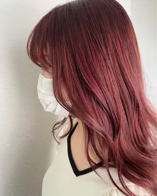 ミディアム 竹下 了史のヘアスタイル