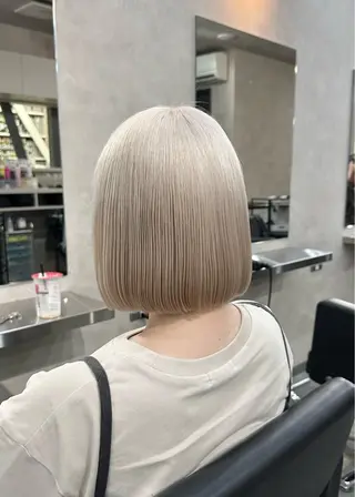 ミディアム カラー ヘアアレンジ ✨小山/ハイトーン/ レイヤー✨中茎涼太のヘアスタイル