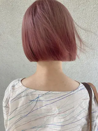 ショート カラー お洒落ベージュ🤎 代官山shibukiのヘアスタイル