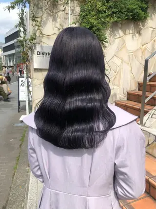 セミロング カラー ✨メンズ特化& ブリーチ特化Ryuのヘアスタイル