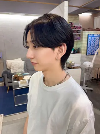 ミディアム メンズ MIES amane(アマネ)のヘアスタイル