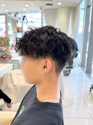 パーマ メンズ 【𝐀𝐬𝐡-池袋 】ひな 🎀💭のヘアスタイル