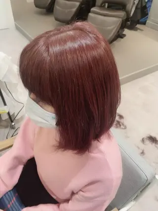 ミディアム 髪質改善カラー特化 井上秀樹のヘアスタイル