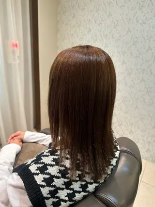 ミディアム grande hair&spa所属・🫧透明感カラー 🫧サキのヘアスタイル