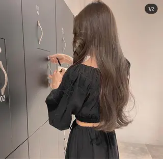 ロング カラー TONE所属・MURANAKA RYOのヘアスタイル