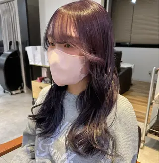 ロング カラー LICO HAIR＆RELAXATION 名駅店所属・メンズ特化美容師/ パーマ/波巻き/陸翔のヘアスタイル