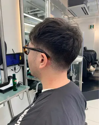 メンズ デザインヘア 小林裕史のヘアスタイル