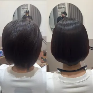 ミディアム 平田 たかしのヘアスタイル