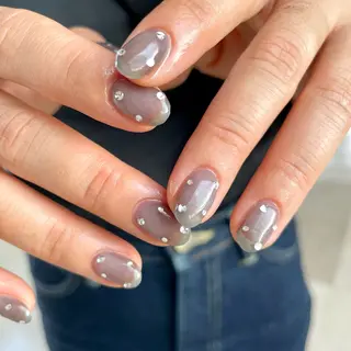 ミディアム m kaori𓃟のネイルデザイン