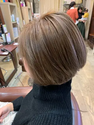 ショート 永田 志織のヘアスタイル