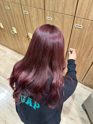 カラー ブリーチカラー/ わきたちえ🌻のヘアスタイル