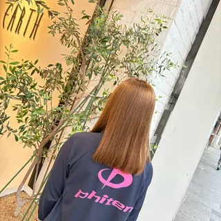 ミディアム 熊倉 茜のヘアスタイル