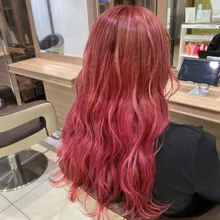 ロング カラー 飯田 みづきのヘアスタイル