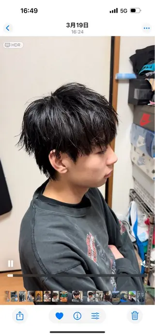 ショート メンズ ネモ ユウのヘアスタイル