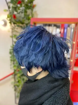 ショート ゆぴ☾‪/推しカラー /ハイトーンのヘアスタイル