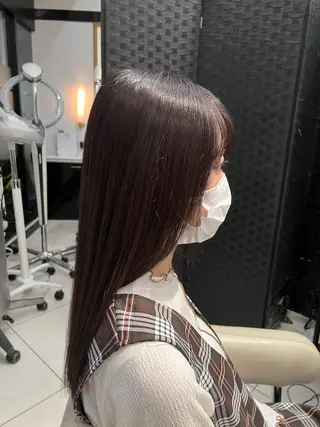 ロング カラー 【似合わせカラー】 西口嶺河のヘアスタイル