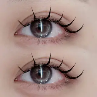 マツエク・マツパ mimi 🎀 束感まつ毛🐈‍⬛のマツエク・マツパデザイン