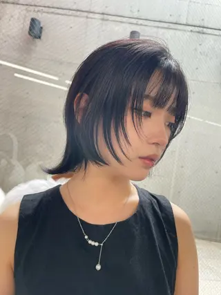 セミロング 原田 智行のヘアスタイル