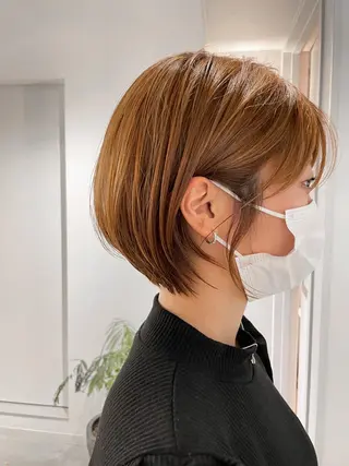 ショート カラー 💖竹島 遥楓💖のヘアスタイル