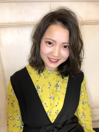 ミディアム カラー 🌟イメチェン美容師 🌟清水 大輝のヘアスタイル