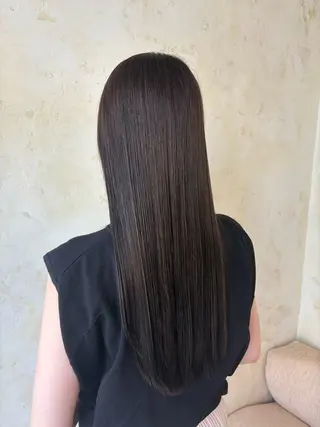 ロング カラー attrait  茅ヶ崎所属・堀田 空のヘアスタイル