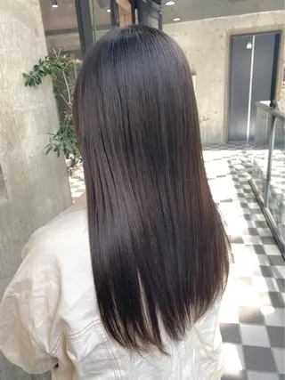 ロング 🦋MAHO🦋 デザインカラーのヘアスタイル