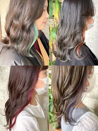 ロング 🫧レイナ 🫧 ツヤ髪／艶カラー🫧のヘアスタイル